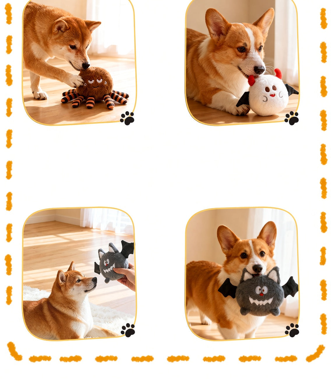 Free Random Halloween Squeaky Plush Toy