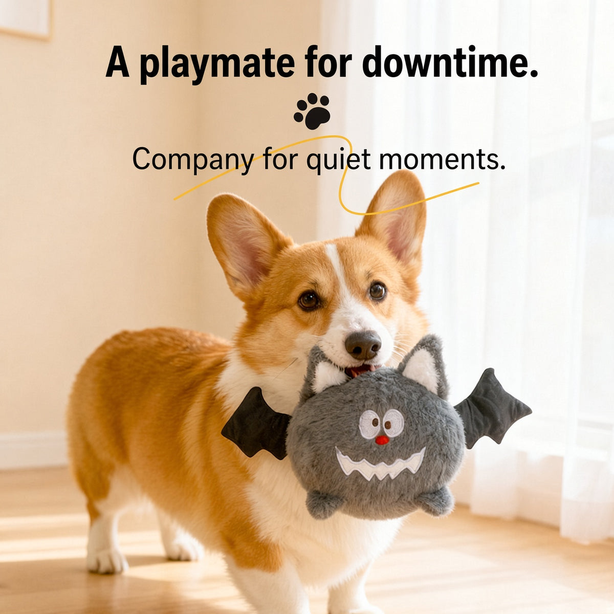 Free Random Halloween Squeaky Plush Toy